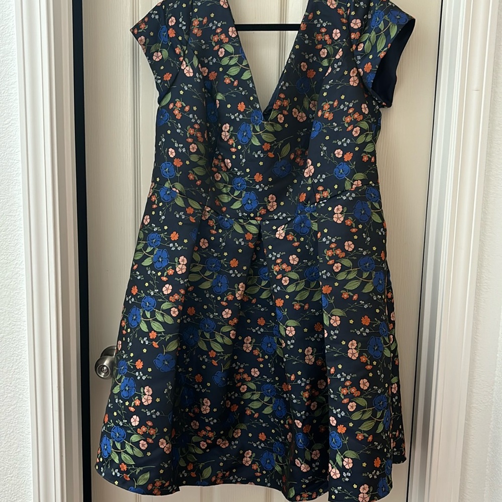 David’s Bridal fit and flair dress